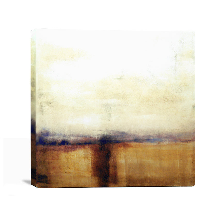 Modern Golden Landscape Art Print