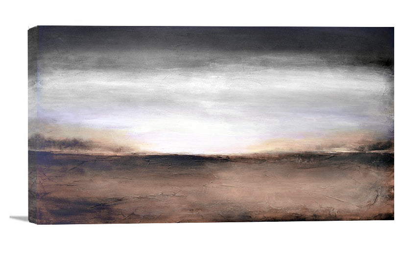 Abstract Landscape Art in Neutrals