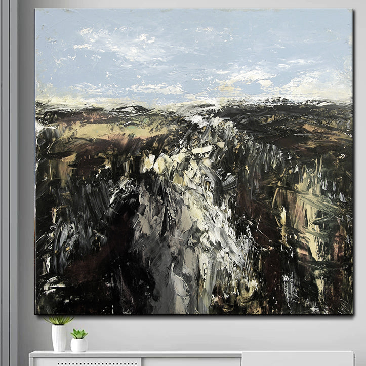 The Ebony Hillside Wall Art