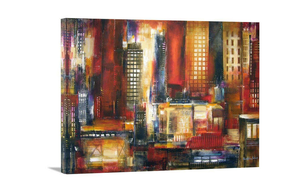 Chicago Skyline Canvas Art Print - In the Loop