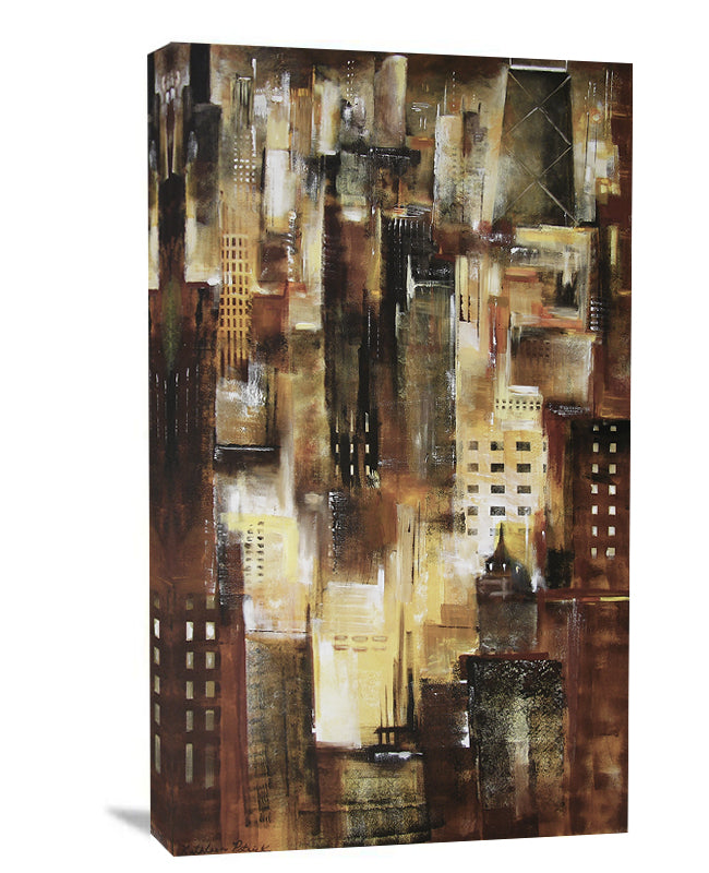 Chicago Print in the Evening Light