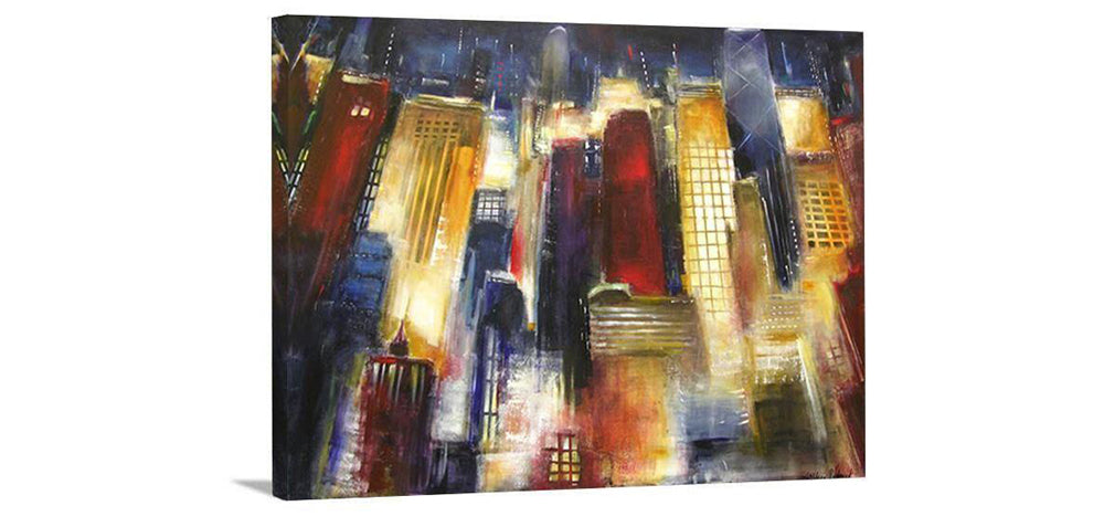 Chicago Skyline Canvas Art Print