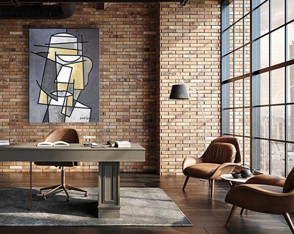 Large Abstract Art for businesses and offices. Customizable Corporate Art.