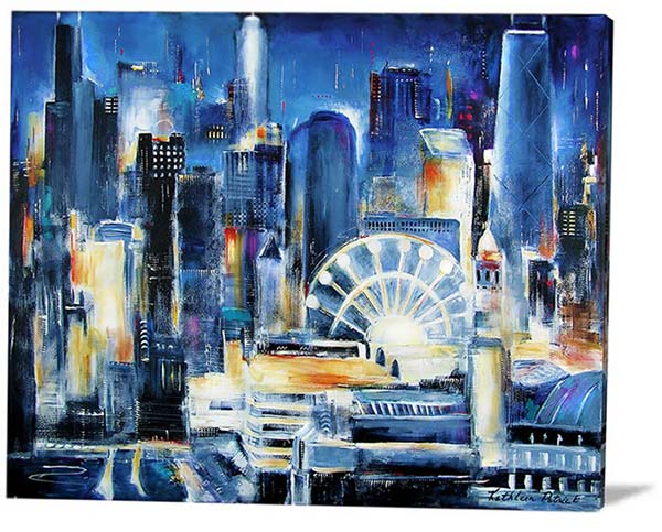Our artist enhanced canvas prints provide the feel and look of an original painting for a fraction of the cost.