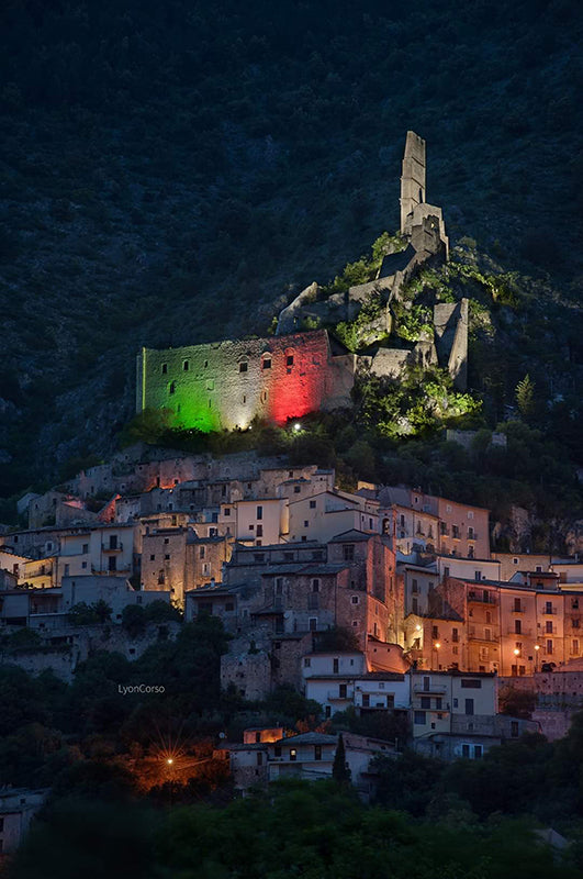 Custom Italian Village Painting Deposit Invoice