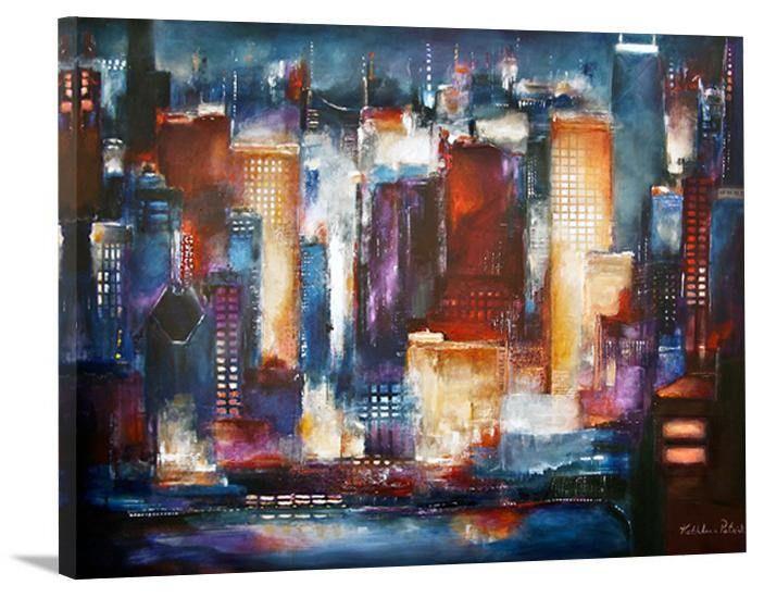 Chicago Skyline Canvas Wrap Print - "Chicago Lakefront" - Chicago Skyline Art