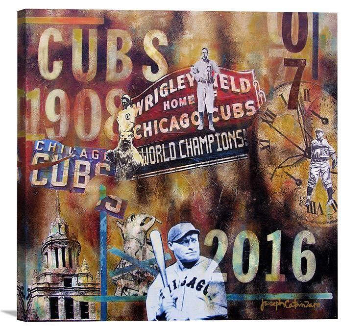 Chicago Cubs 2016 World Series Canvas Print