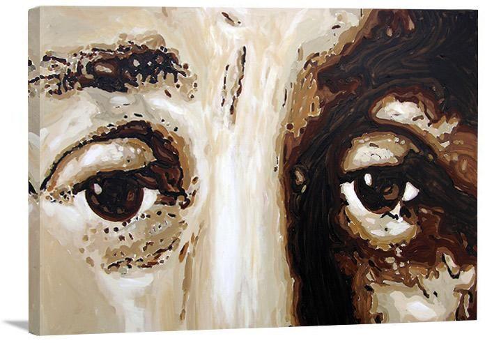 Robert DeNiro Celebrity Pop Culture Canvas Art Print