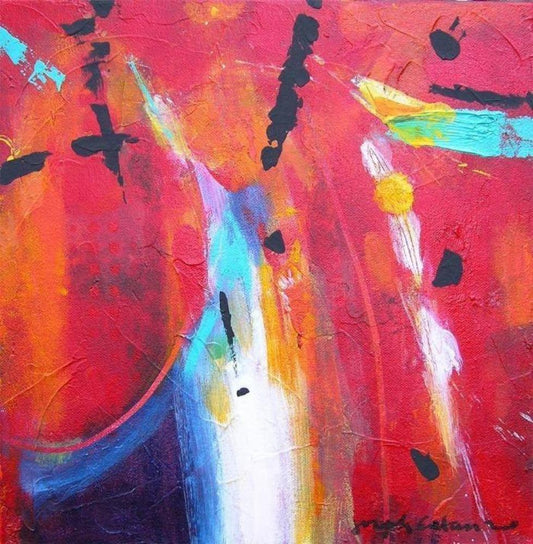 Abstract canvas print - detail