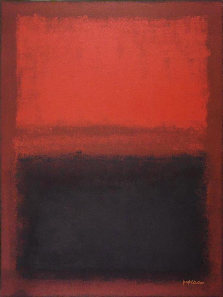 Abstract Art Painting Print - "The Edge of the Night" - Chicago Skyline Art