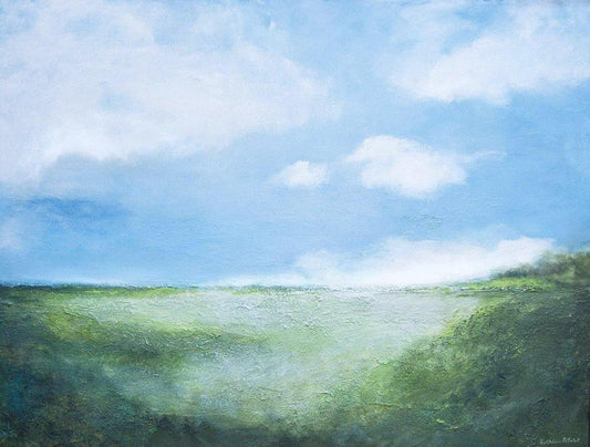 Landscape canvas print -" A Perfect Summer Day"