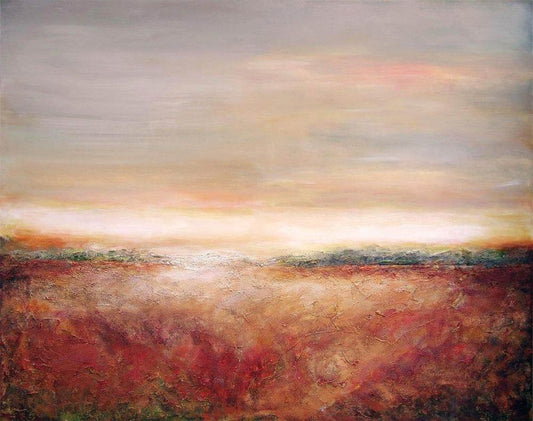 Landscape Art Print - "In The Golden Light of The Evening" - Chicago Skyline Art