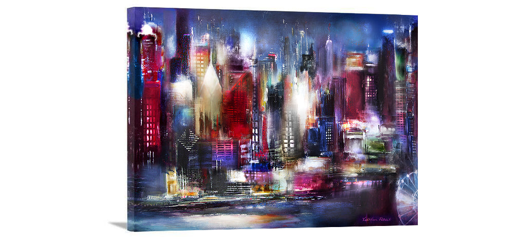 Chicago Skyline Canvas Print - "Chicago from the South"