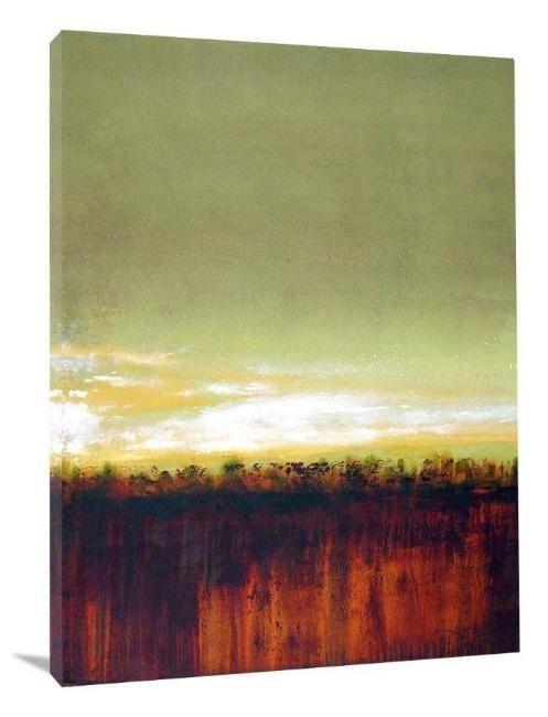 Contemporary Landscape Art - "Springtime Starts Today" - Chicago Skyline Art