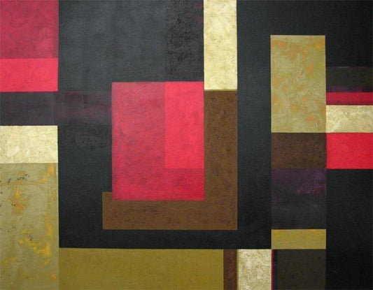 Abstract Print- "The Path of Reason" - Chicago Skyline Art