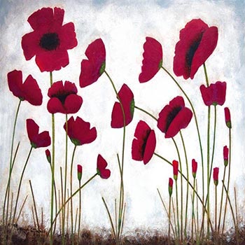 Floral Art Canvas Prints