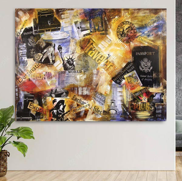 Mixed Media Canvas Prints