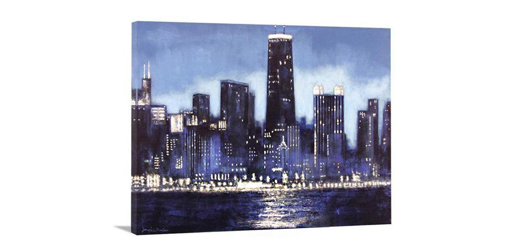 Chicago Cityscape Canvas Print - City of Chicago