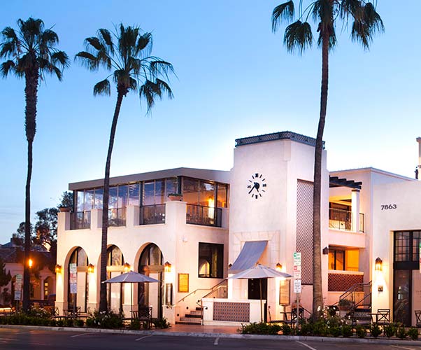 With galleries located on La Jolla's Prospect Avenue among exclusive shops and restaurants.  