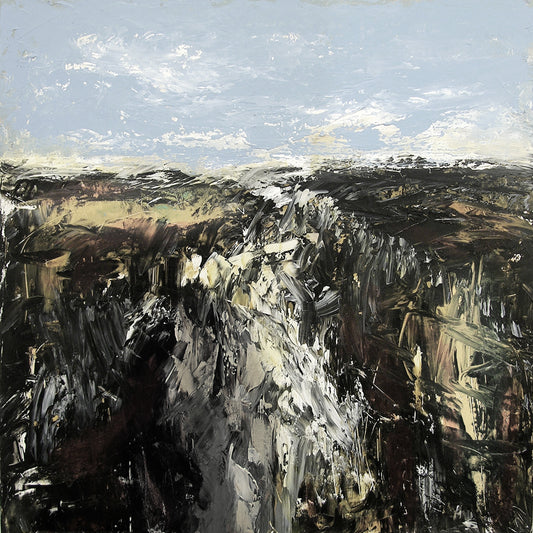 The Ebony Hillside Wall Art Print