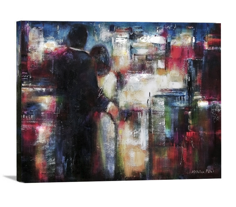 Romantic Painting Print on Canvas