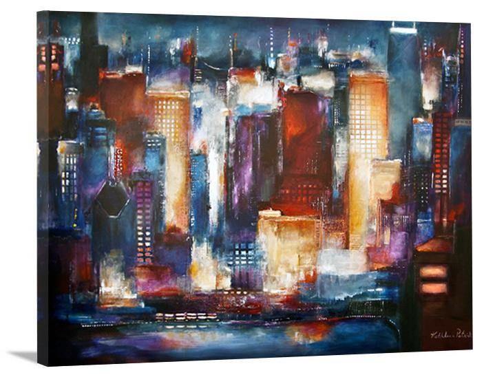 Chicago Skyline Canvas Wrap Print - "Chicago Lakefront" - Chicago Skyline Art