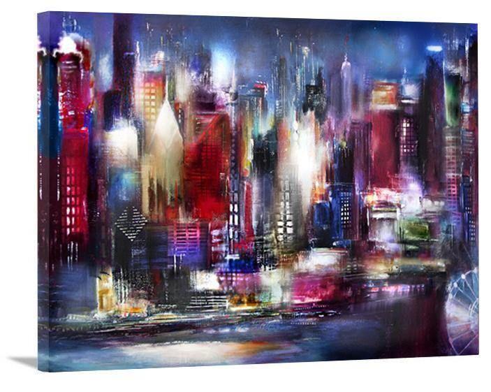 Chicago Skyline Canvas Print - "Chicago - 2017" - Chicago Skyline Art