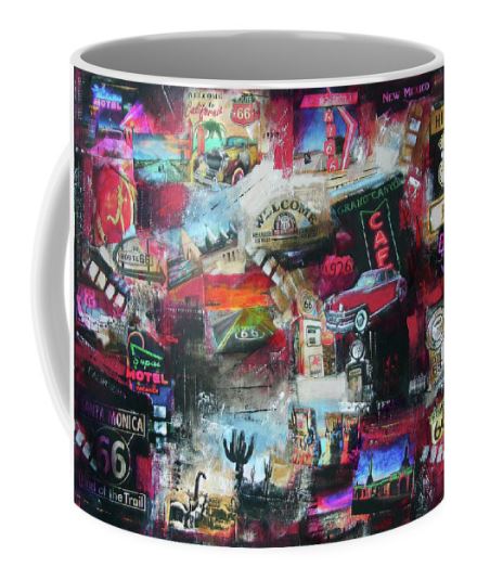 Route 66 Art Coffee Mug