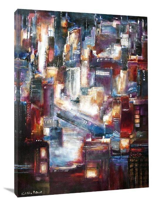 Chicago Skyline Canvas Print- "The Bridge is Up - Chicago" - Chicago Skyline Art