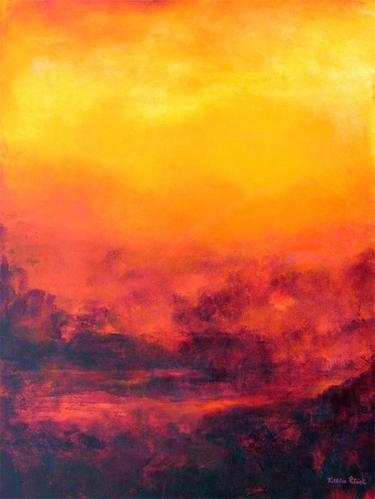 Abstract Landscape- Sunset