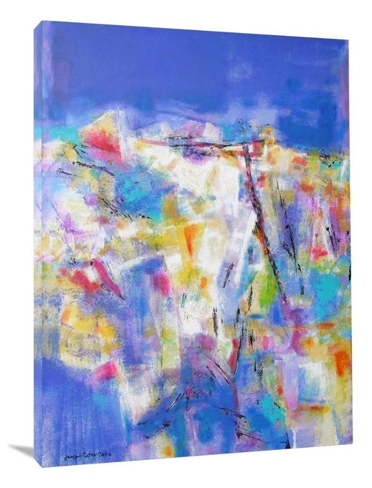 Abstract Canvas Print - "In the Harbor"
