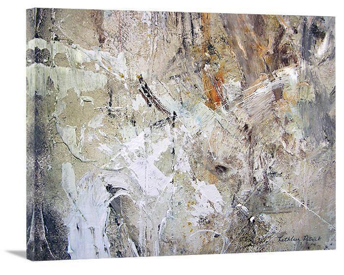 Neutral Abstract Canvas Print