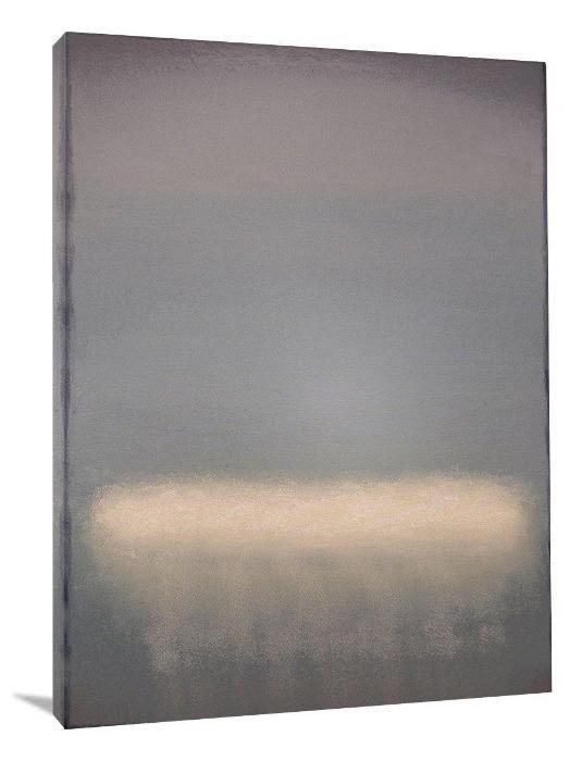 Abstract Art Painting Print - "Summer Mist" - Chicago Skyline Art