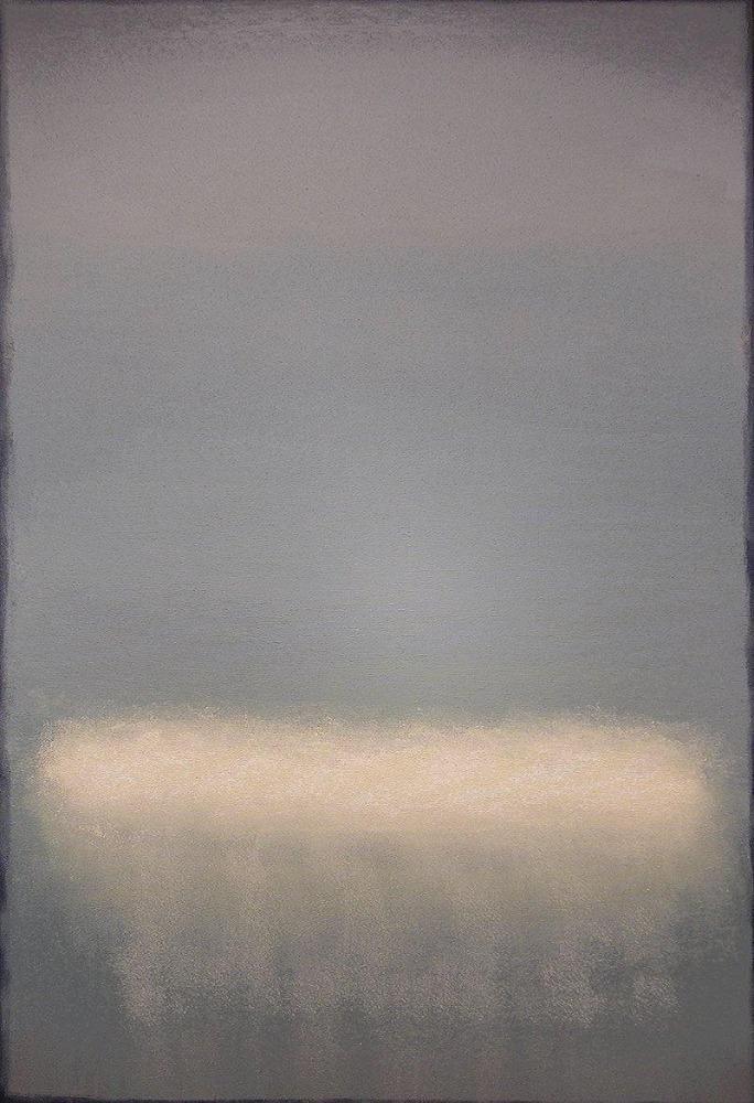 Rothko-esque canvas print in gray