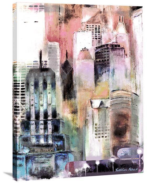Chicago Skyline Canvas Art Print - Lake Shore Drive