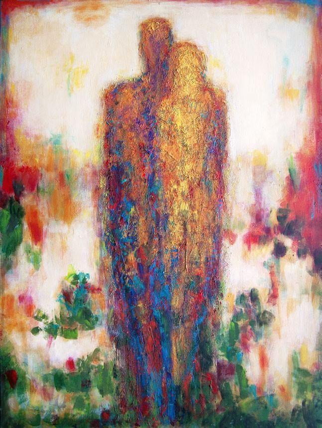 Couple in Love Canvas Print -