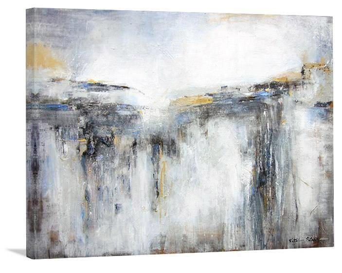 Abstract Landscape Print on Canvas - " A Distant Light" 
