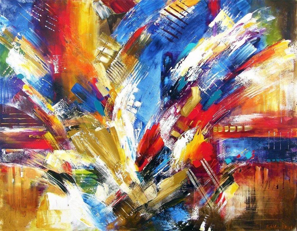 Contemporary Abstract canvas print.