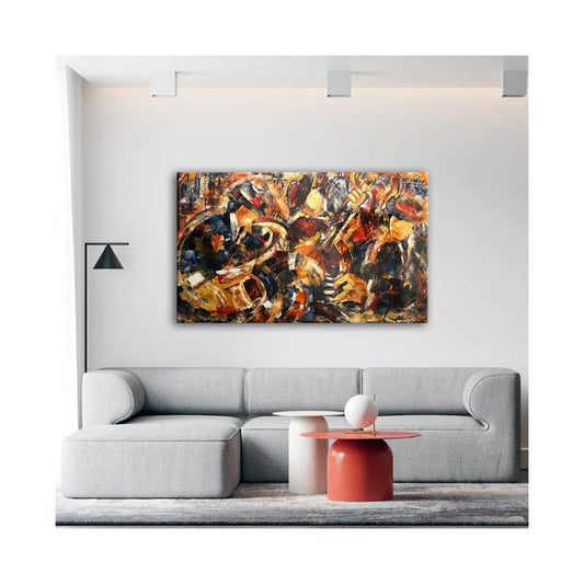 zz Music Canvas Print - "Jazz - Chicago"