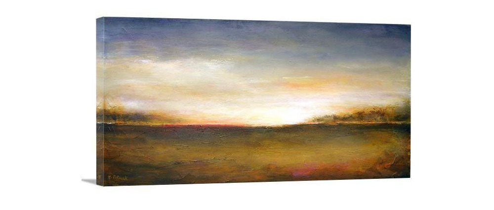 Landscape Print -"In the Evening Light" - Chicago Skyline Art