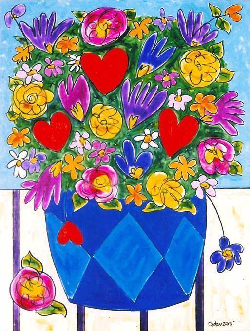 Art Print - "A Crazy Kinda Love - Bouquet"